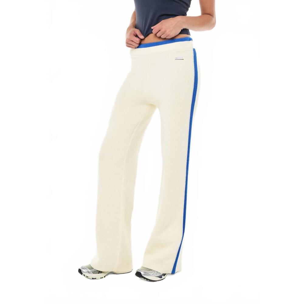NEW P.E. NATION odyssey knit pant in white - Picture 5 of 7